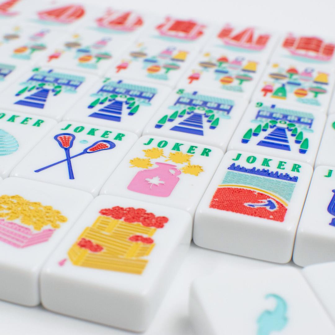 THE NEW ENGLAND SERIES | Mahjong Tiles with Nautical Flair - The Preppy Bunny