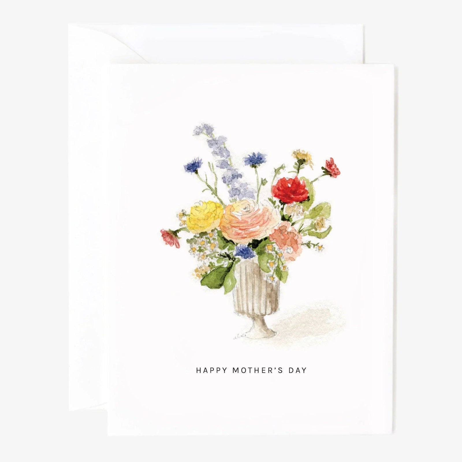 Mother's day bouquet greeting card - The Preppy Bunny