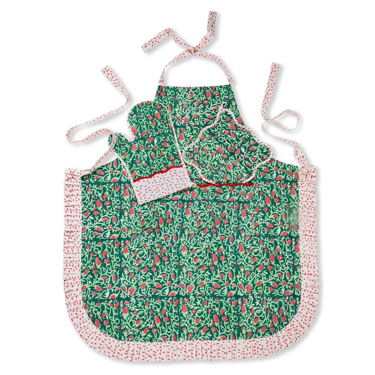 Winter Advent Apron - The Preppy Bunny