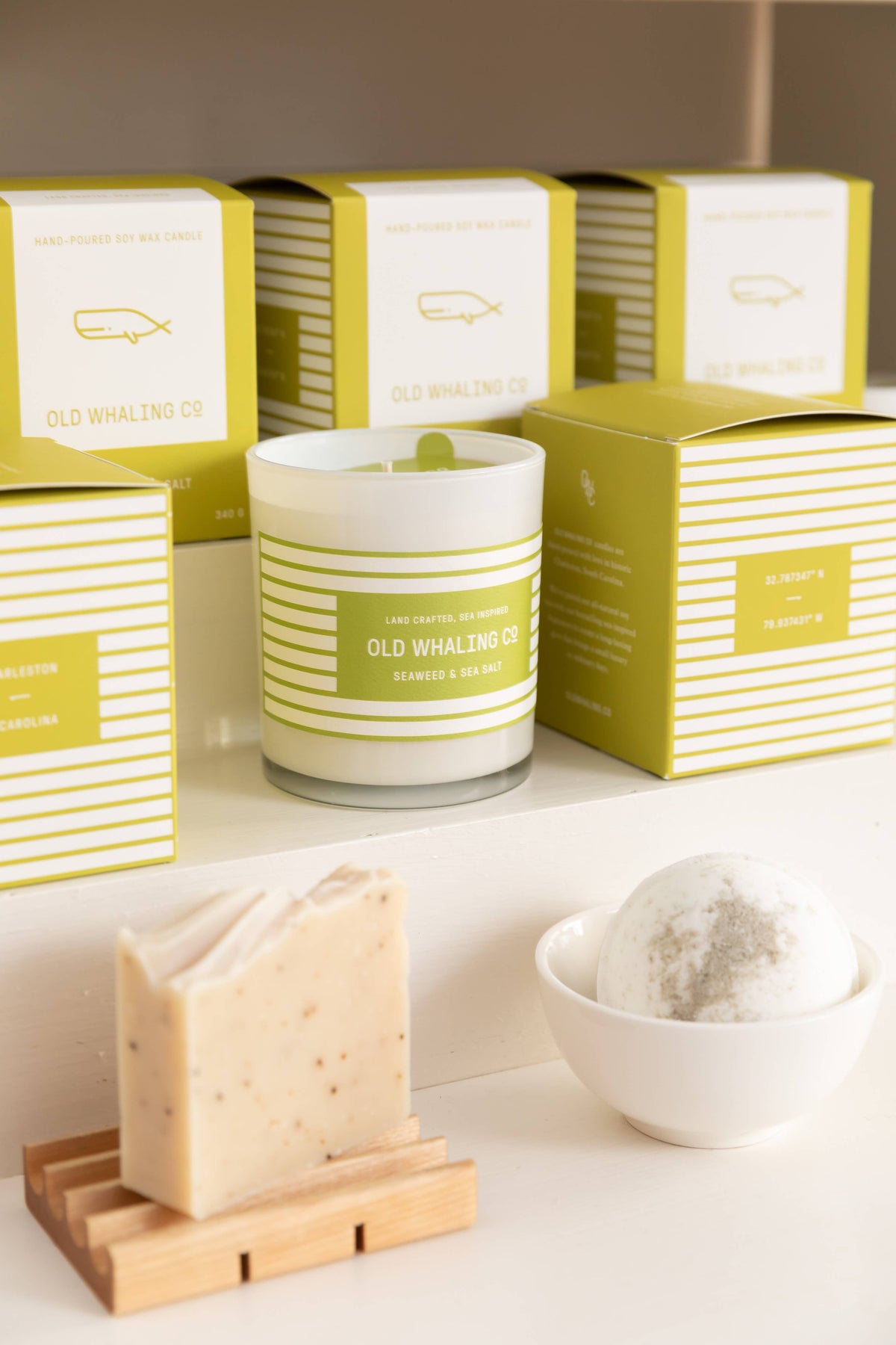 Seaweed &amp; Sea Salt Candle - The Preppy Bunny