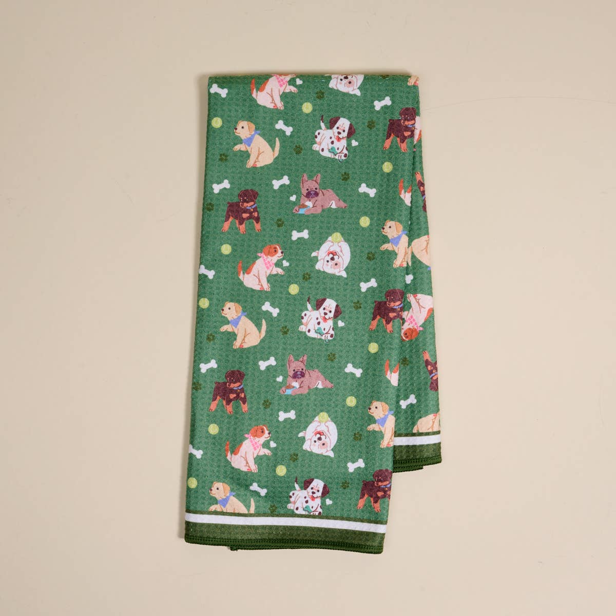 Waffle Tea Towel–Dog Days - The Preppy Bunny
