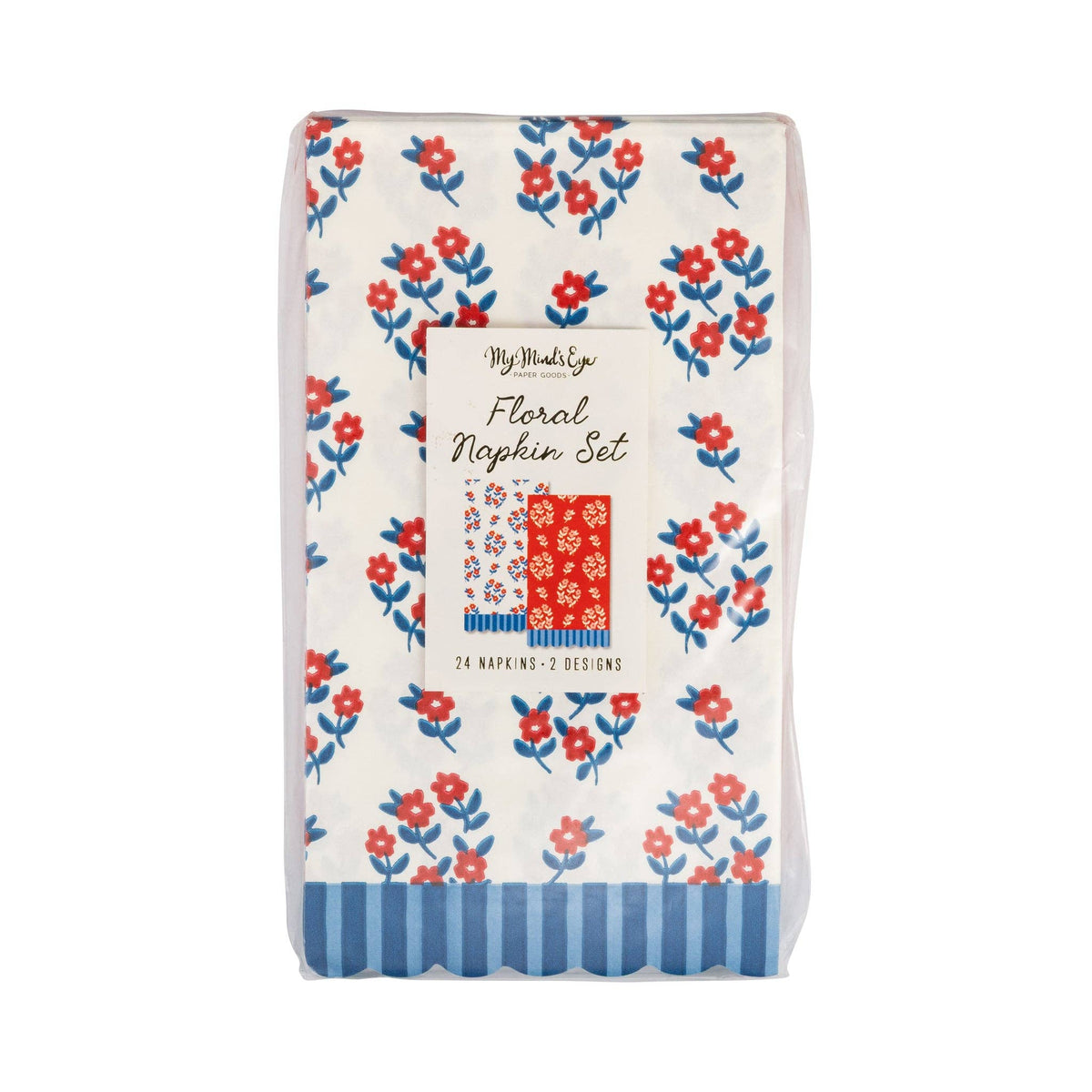 Floral Paper Napkin Set - The Preppy Bunny