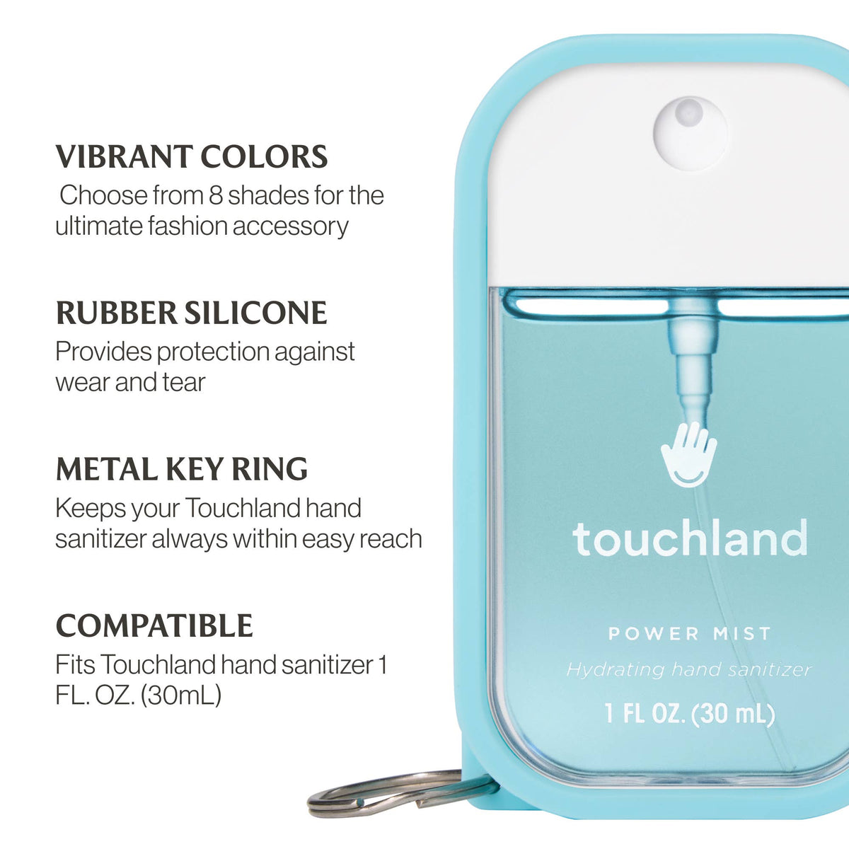 Frosty Blue Hand Mist Case - The Preppy Bunny