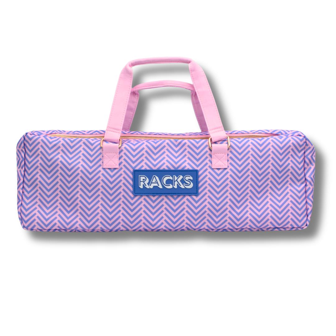 Mahjong Rack Bag  |  Fits 20" Racks + Folded Mat - The Preppy Bunny