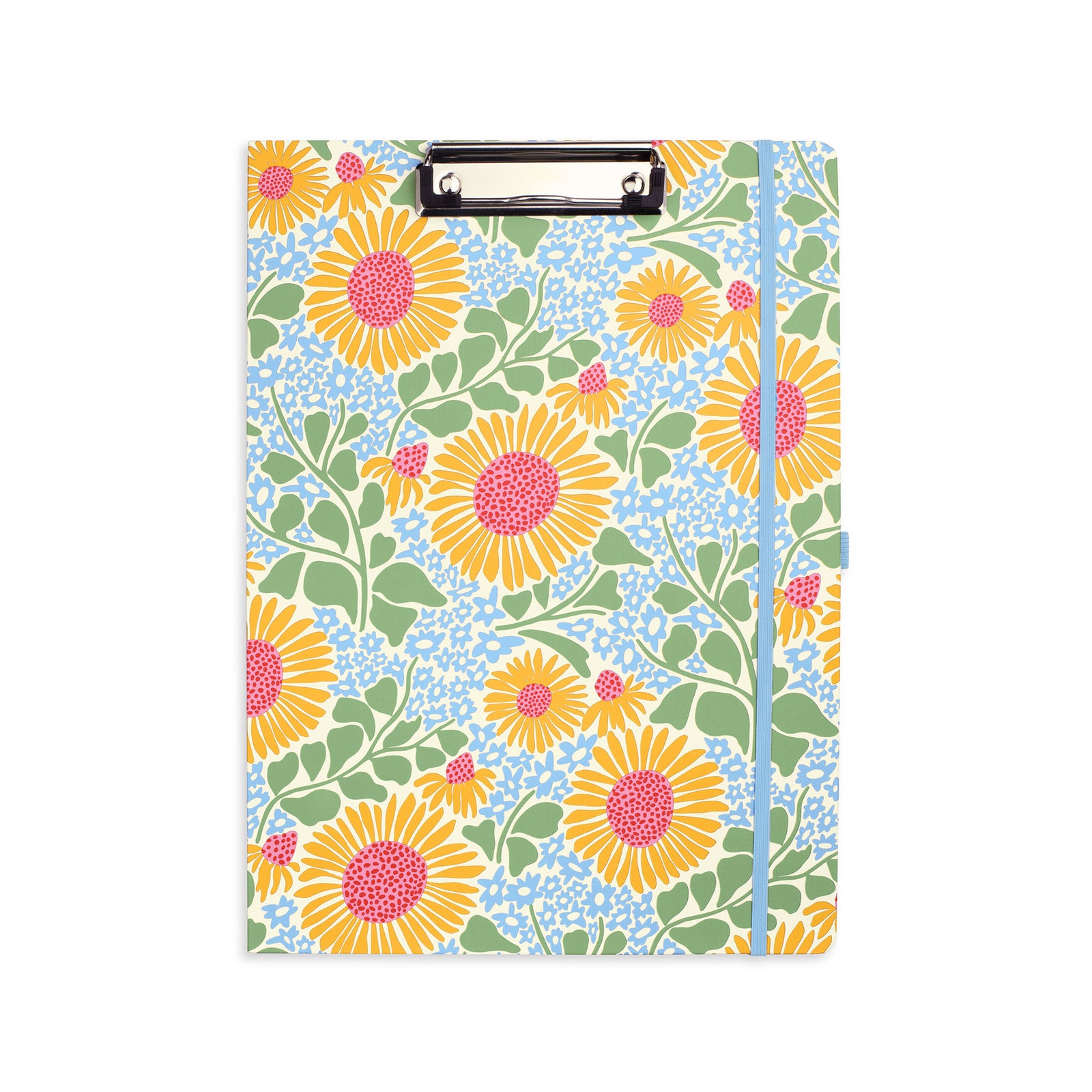 Clipboard Folio in Sunflowers - The Preppy Bunny