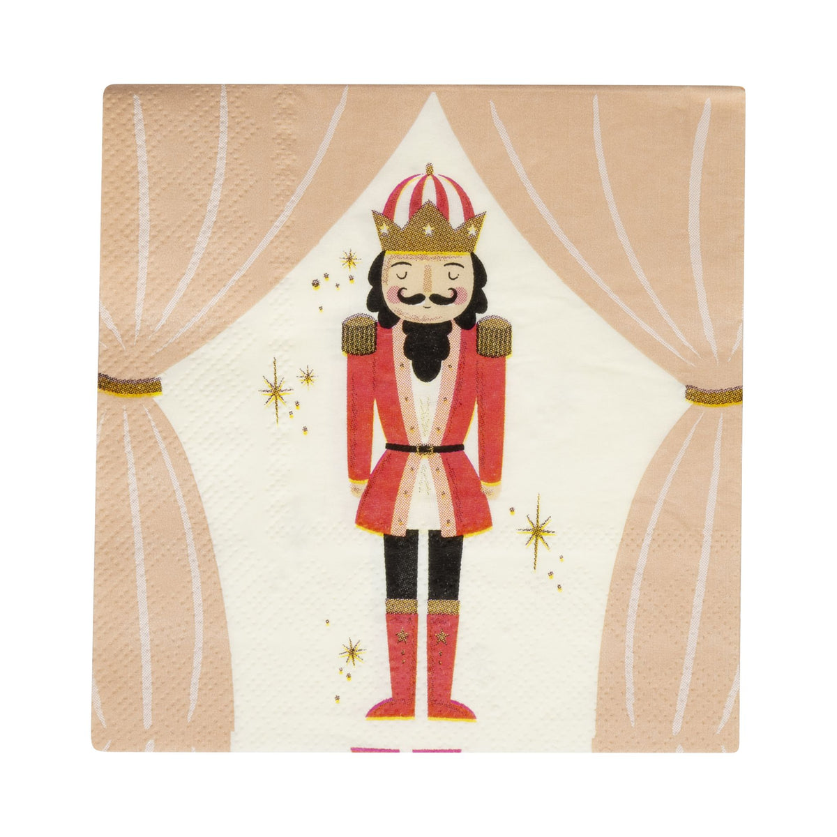 Nutcracker Paper Beverage Napkin Set