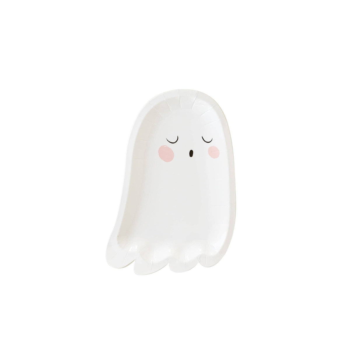 Trick or Treat Ghost Shaped Plate - The Preppy Bunny