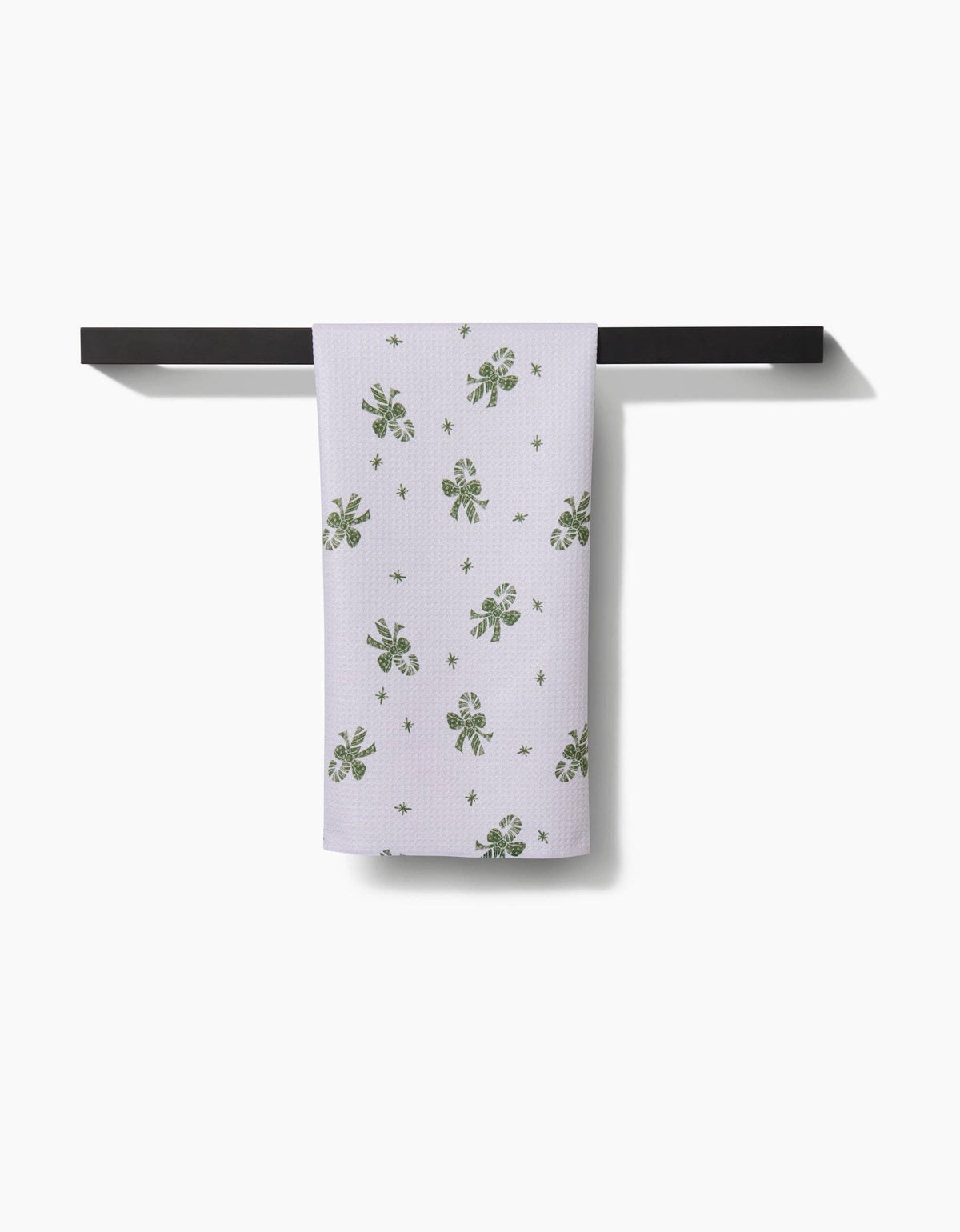 Candy Canes For You Tea Towel by Geometry - The Preppy Bunny
