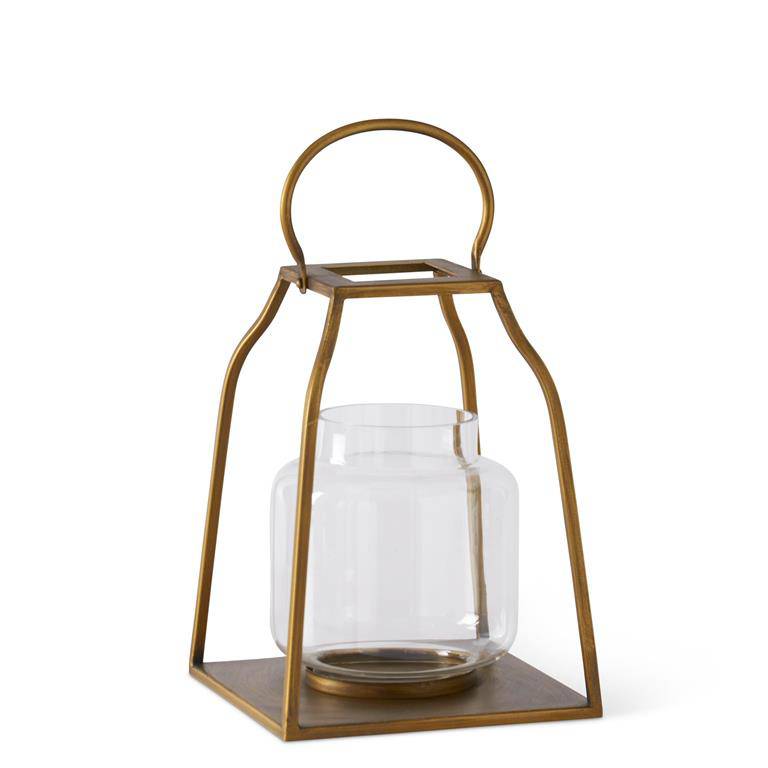 Gold Metal Lantern - The Preppy Bunny