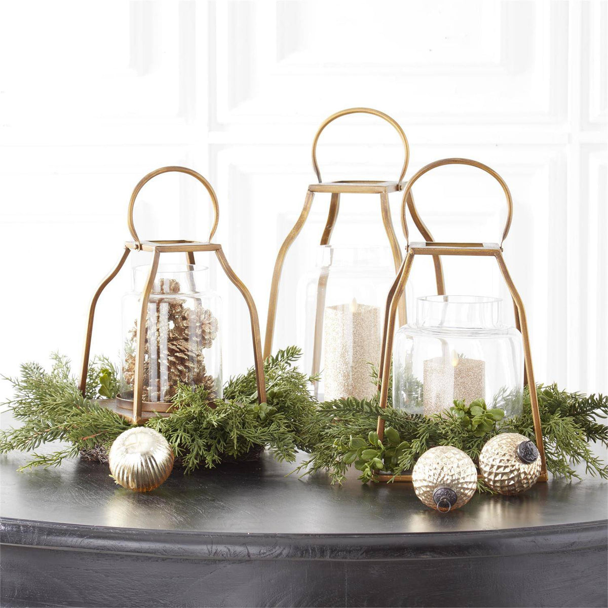 Gold Metal Lantern - The Preppy Bunny