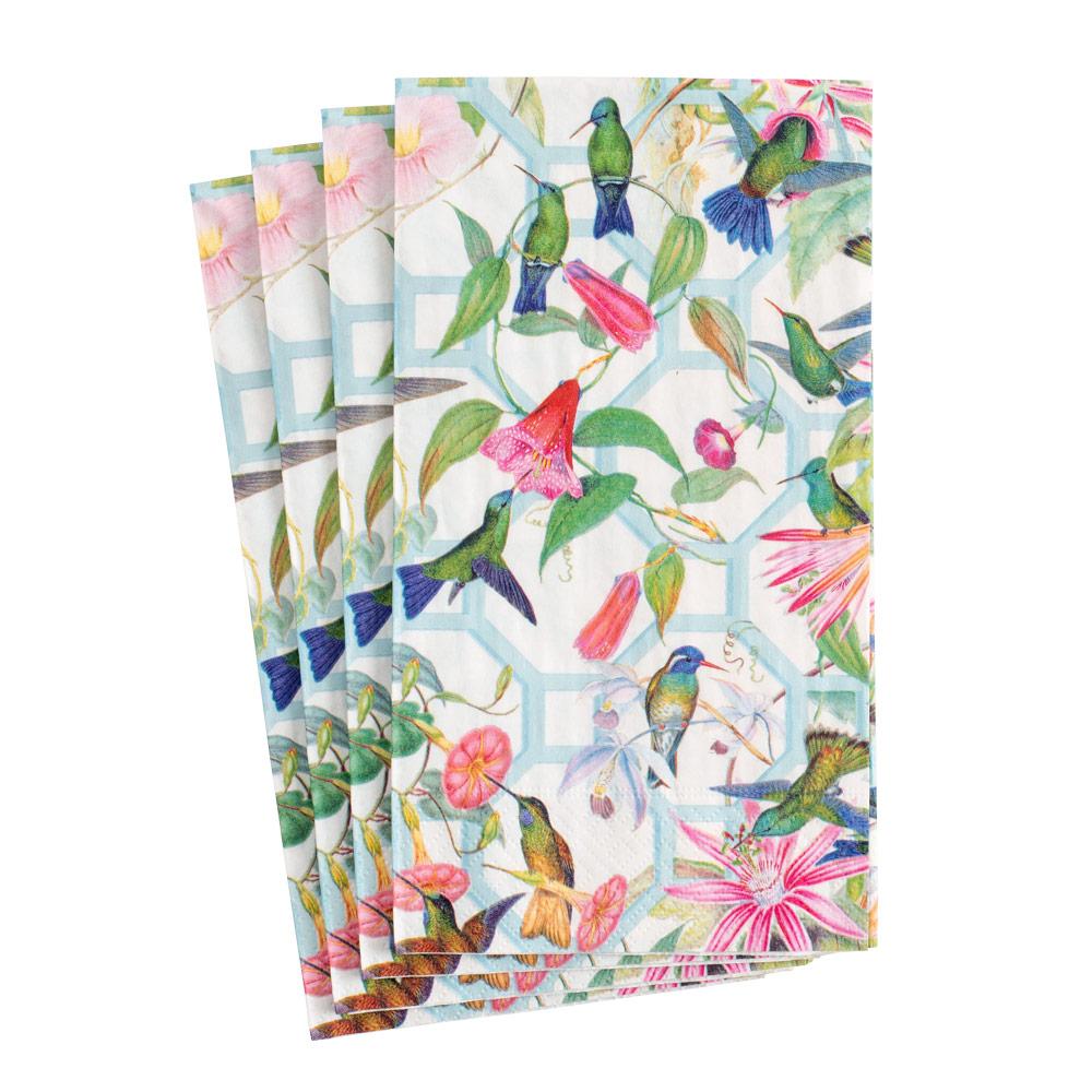 Hummingbird Trellis Paper Guest Towels - The Preppy Bunny