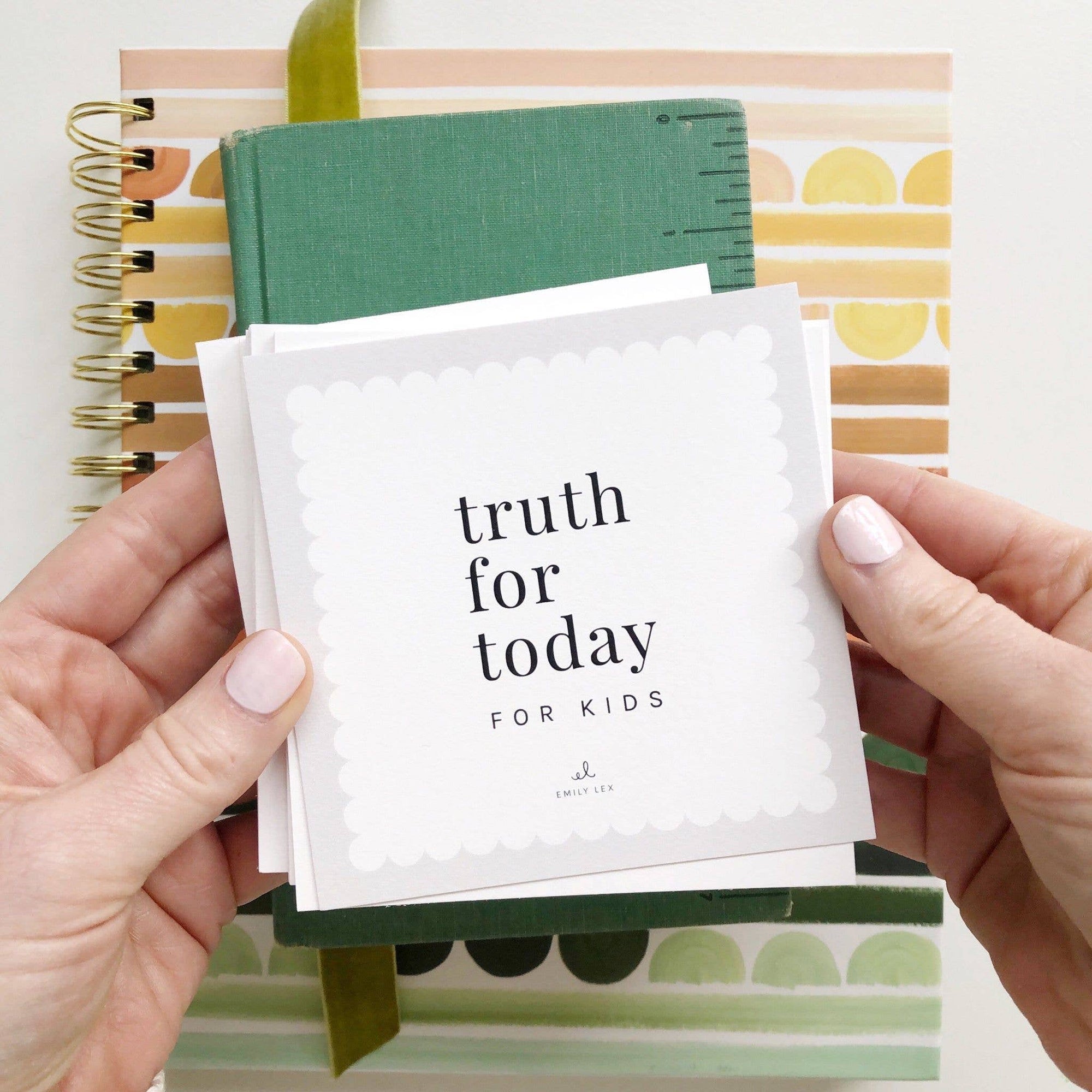 truth for today scripture cards for kids - The Preppy Bunny