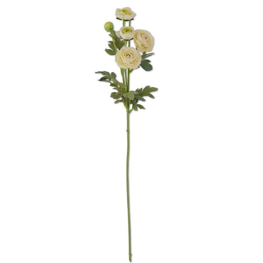 White Ranunculus Spray - The Preppy Bunny