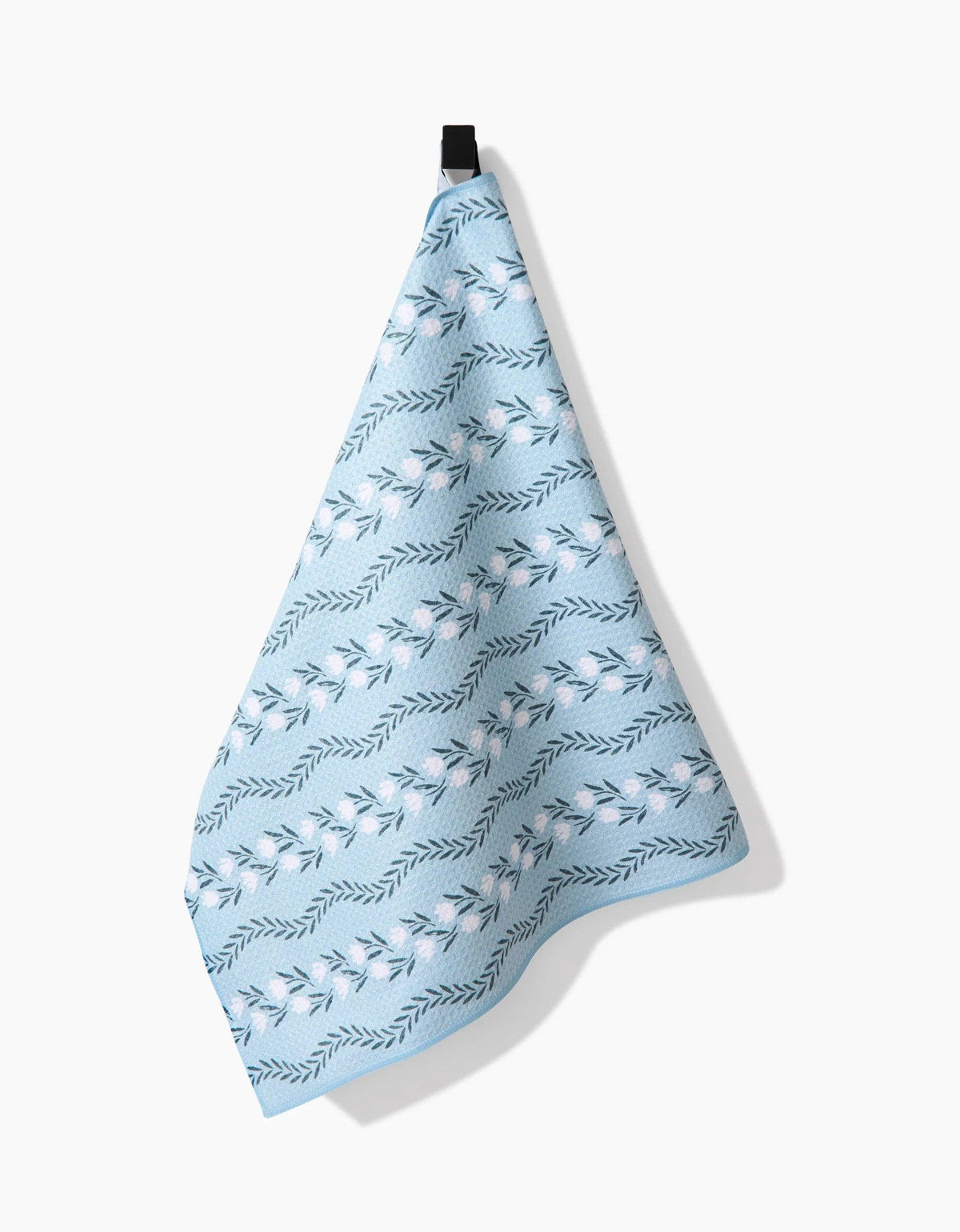 Vintage Floral Stripe Tea Towel by Geometry - The Preppy Bunny