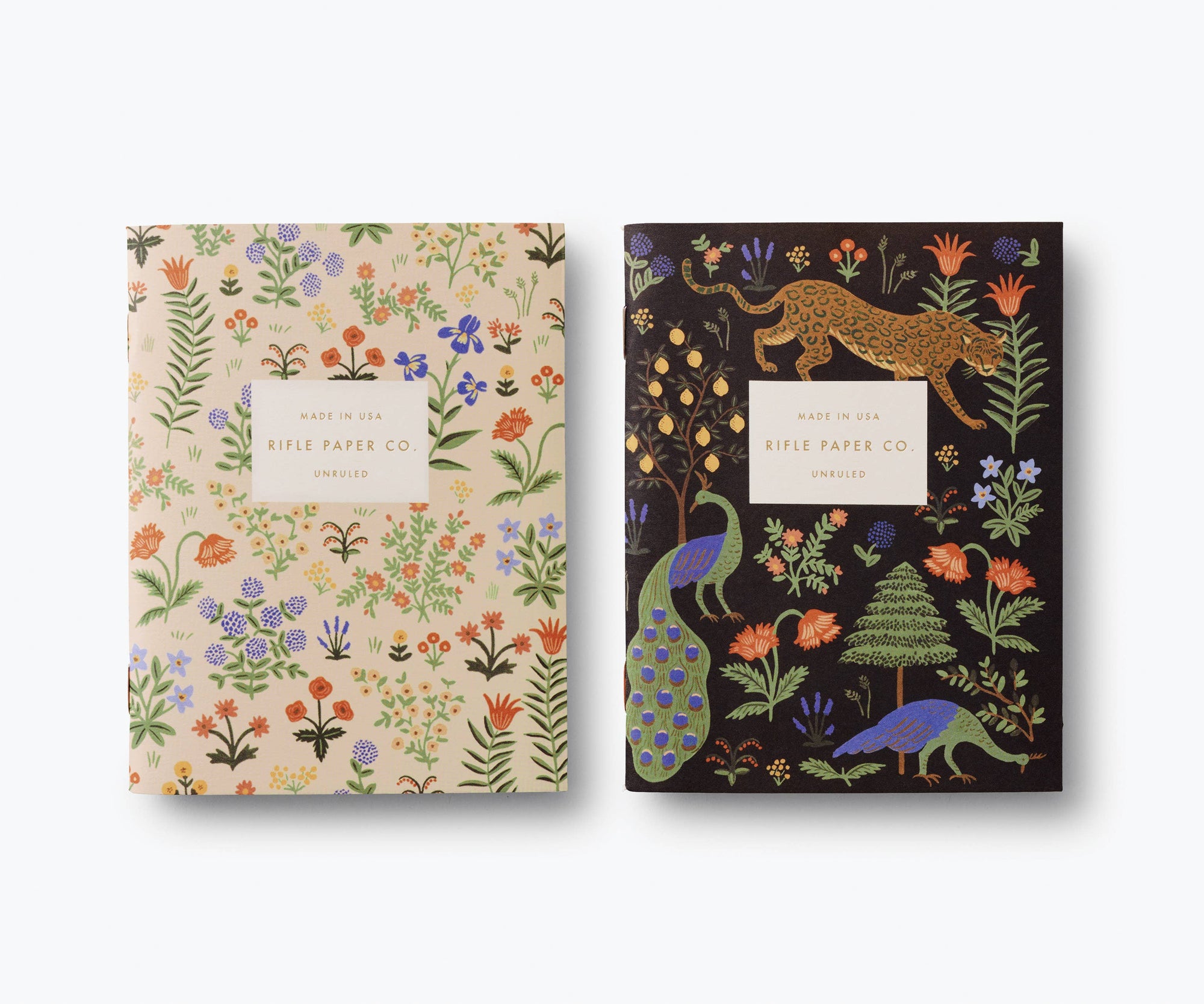Menagerie Pocket Notebooks - set of 2 - The Preppy Bunny