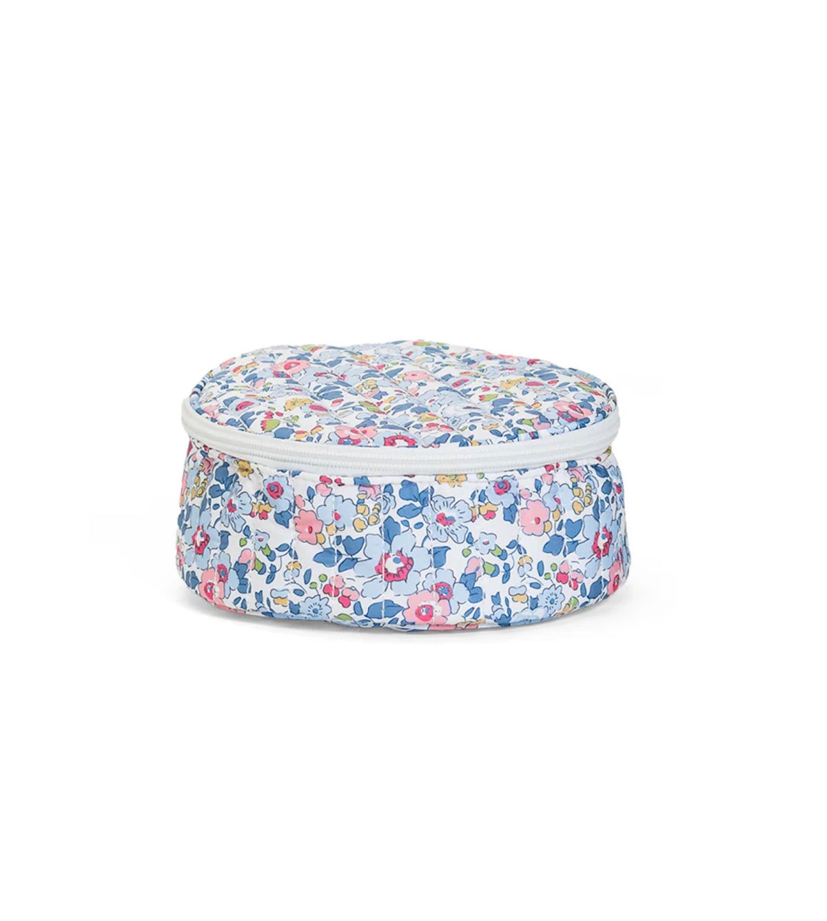 Quilted Jewelry Round in Bridgehampton Floral - The Preppy Bunny