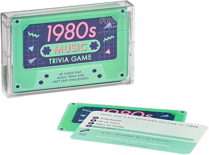 1980s Music Trivia Game