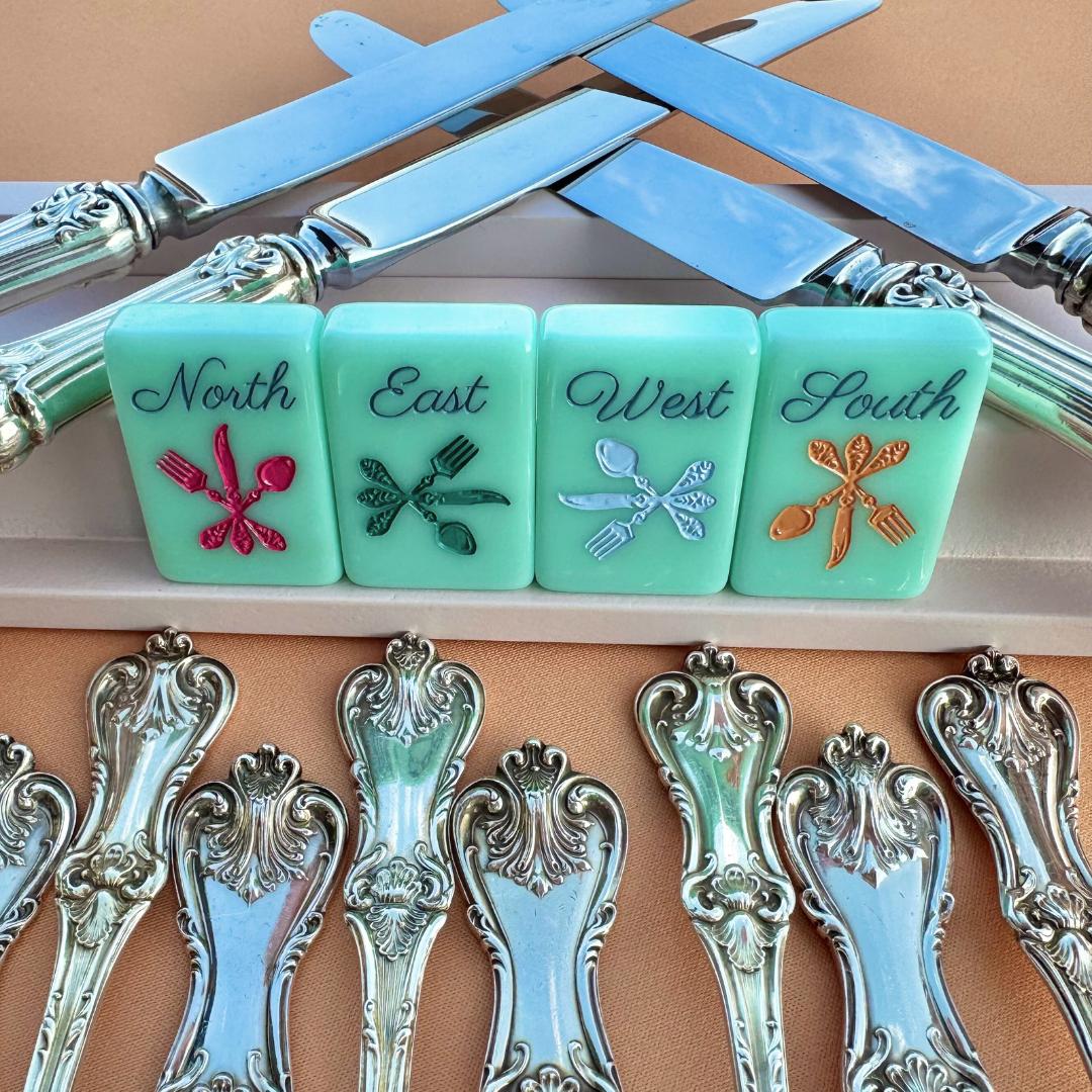 THE SOUTHEAST SERIES | Mahjong Set with Southern Charm - The Preppy Bunny
