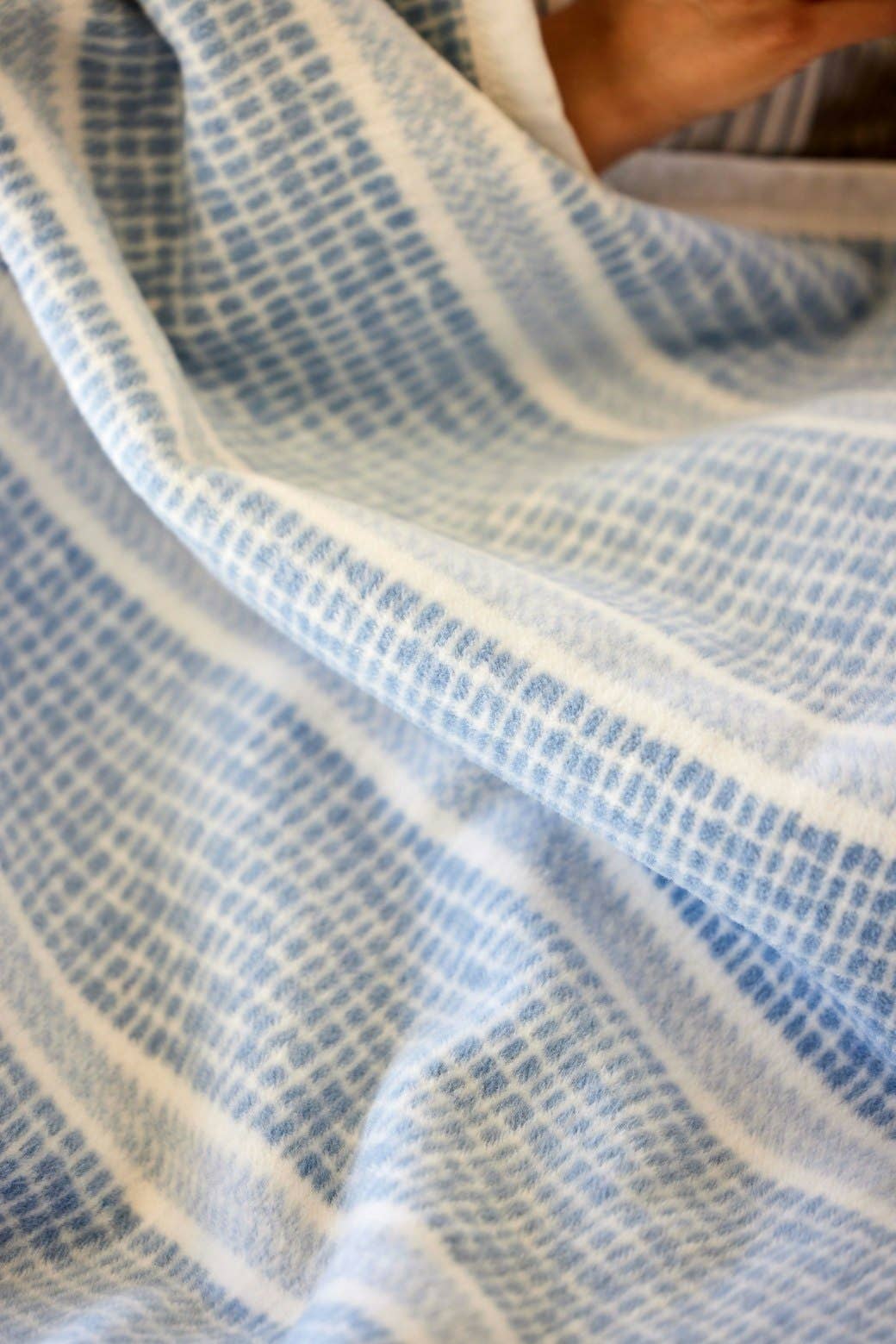 Market Stripe Fog ChappyWrap Blanket - The Preppy Bunny