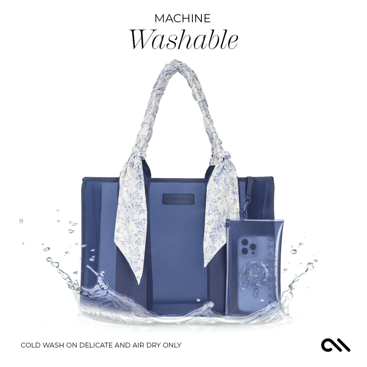 Case-Mate Something Navy Twilly Jelly Tote Bag - The Preppy Bunny