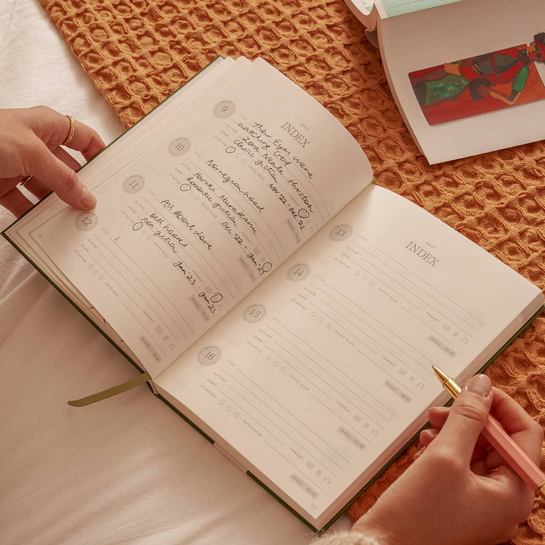Guided Reading Journal, A5 Hardcover - Bibliothèque
