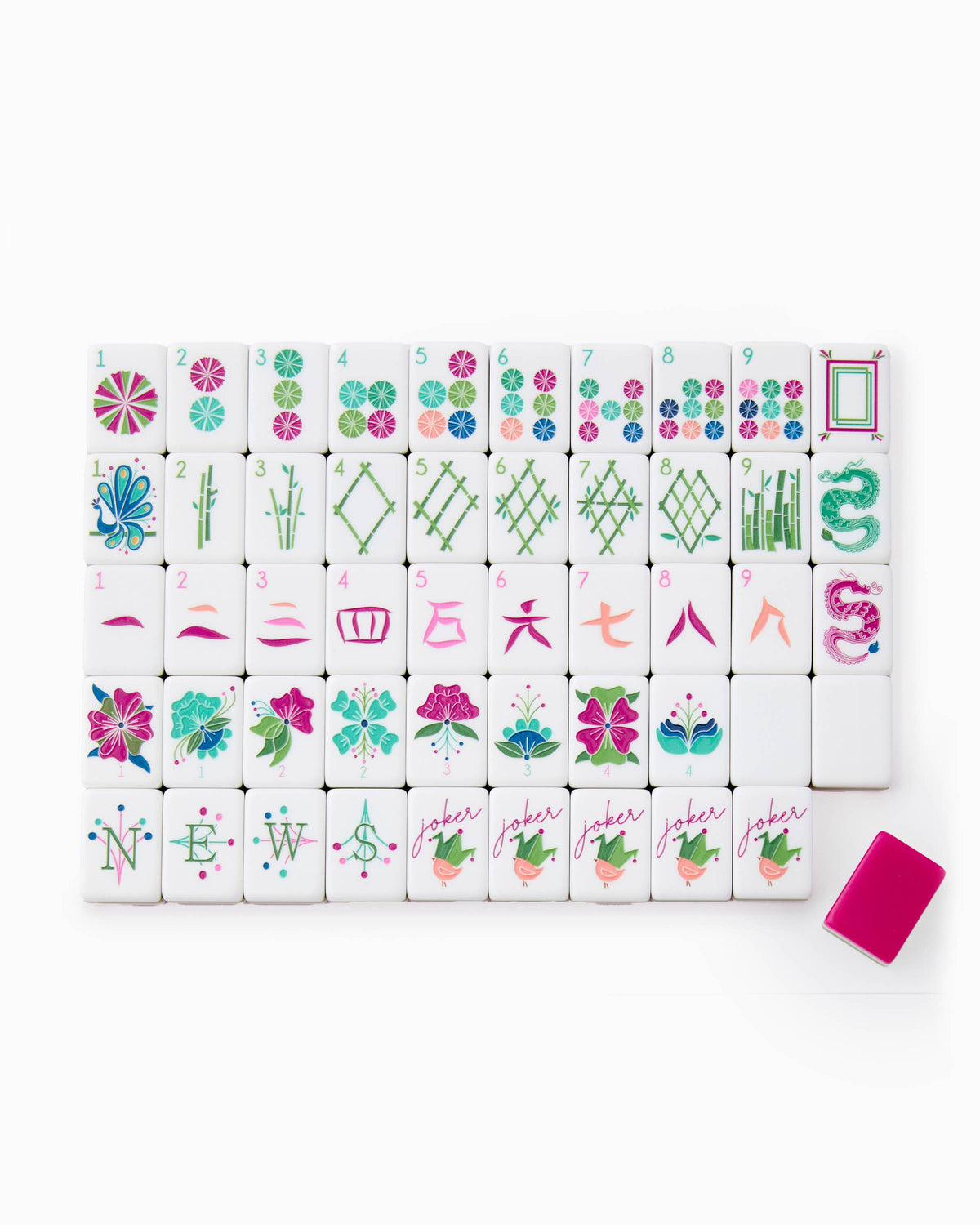 Dandy Mahjong Tiles - The Preppy Bunny