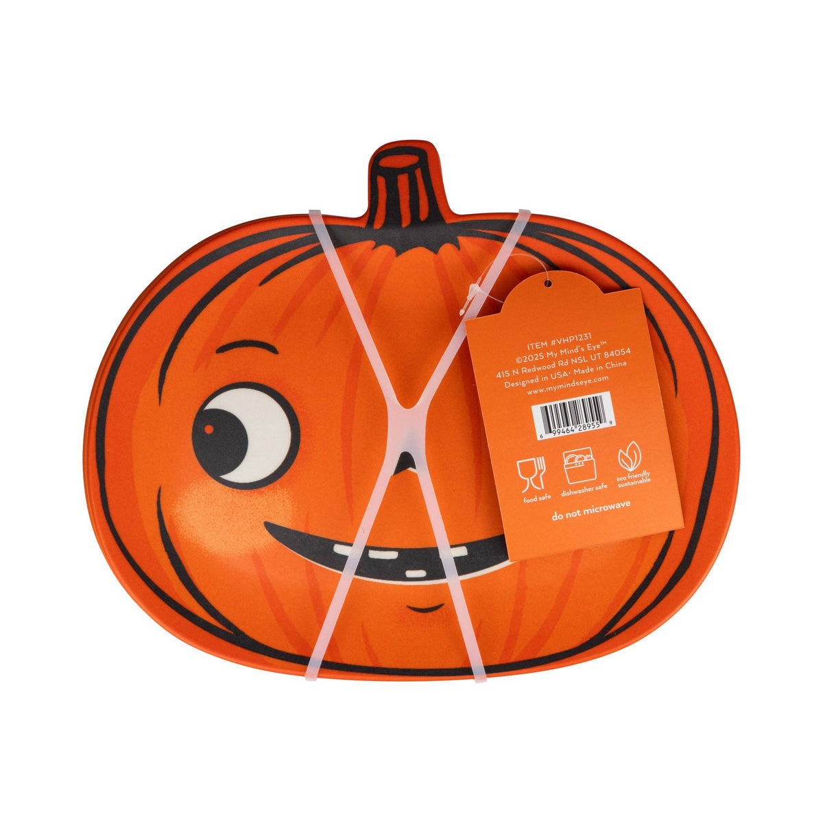 Vintage Pumpkin Bamboo Plates - The Preppy Bunny