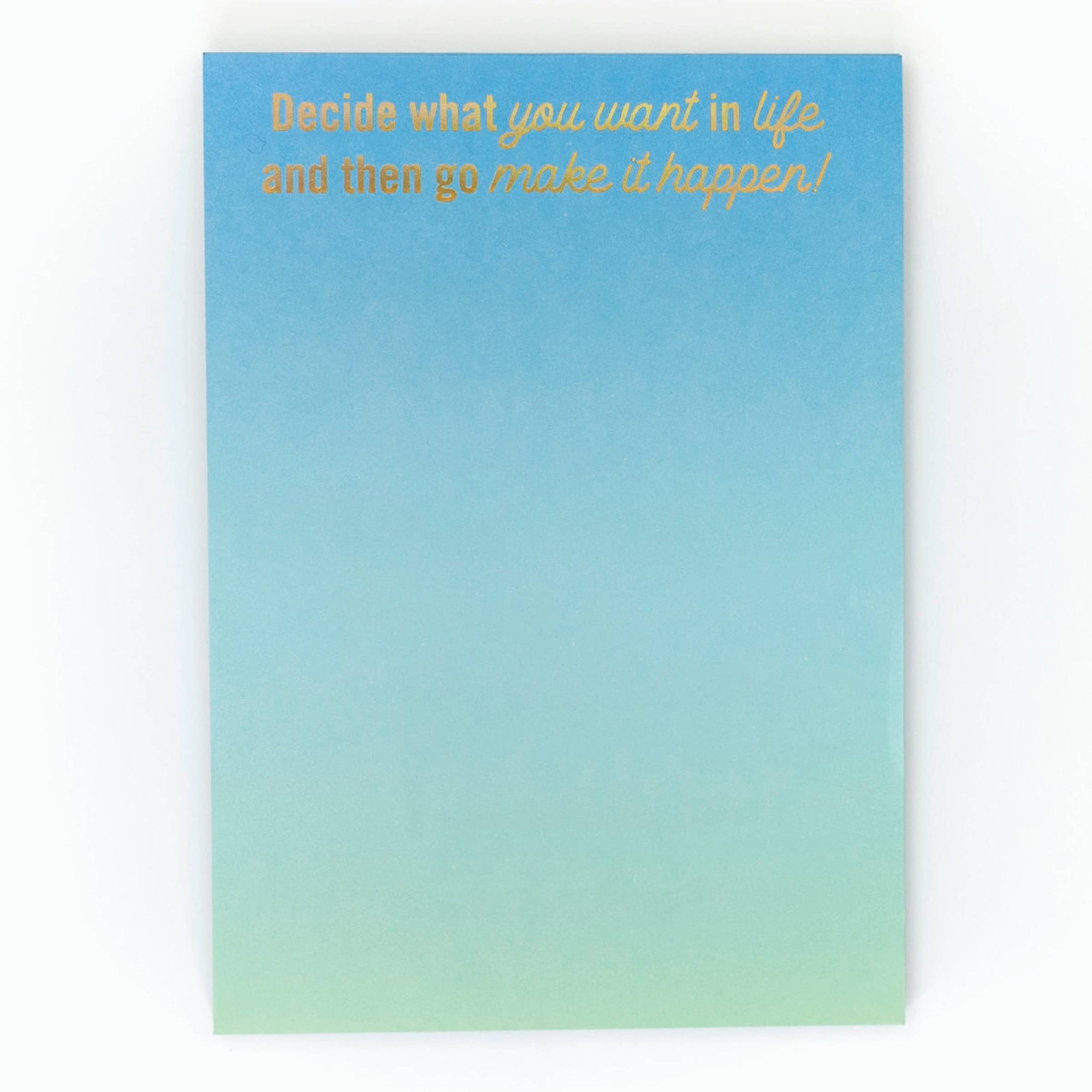 Make It Happen Notepad with Magnet - The Preppy Bunny