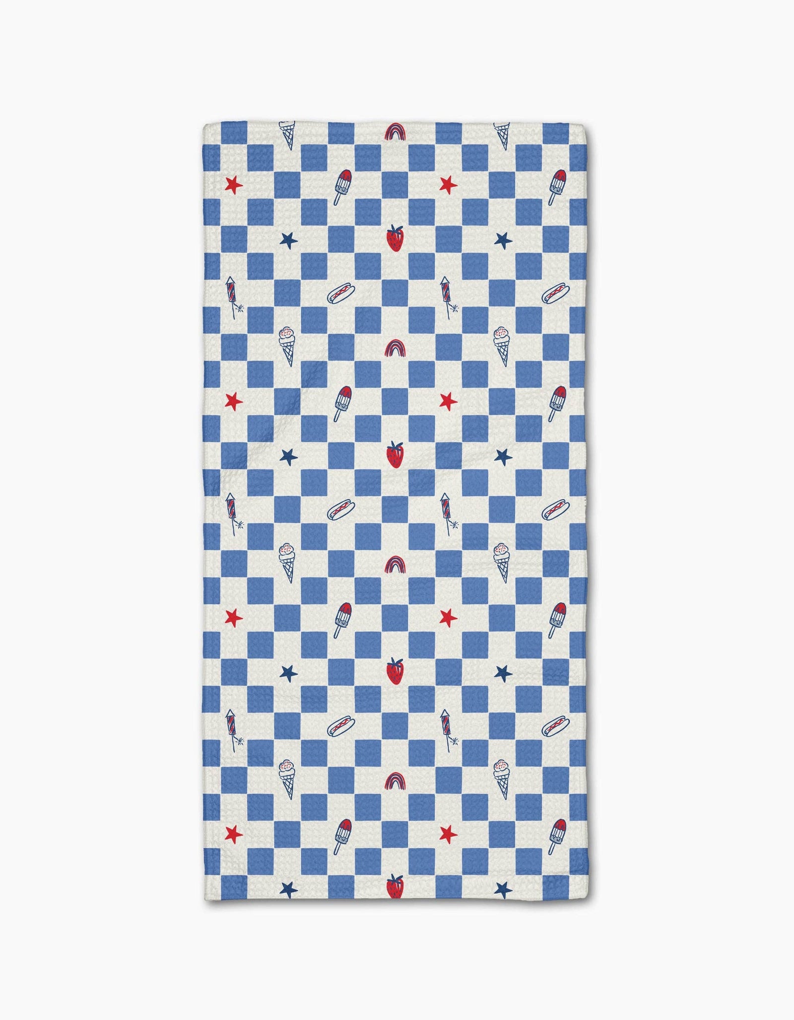 Summer Snacks Bar Towel by Geometry - The Preppy Bunny