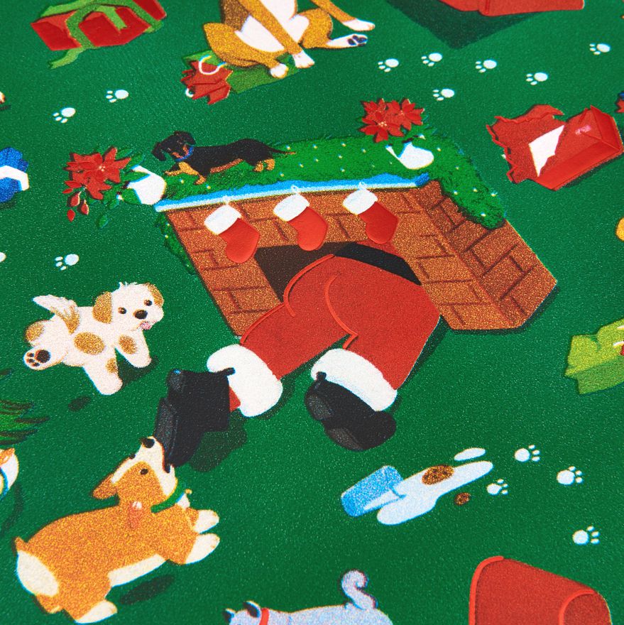 Howl-iday Havoc Christmas Wrapping Paper