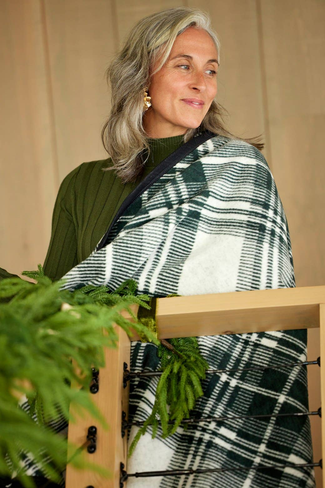 Fraser Plaid Blanket by ChappyWrap