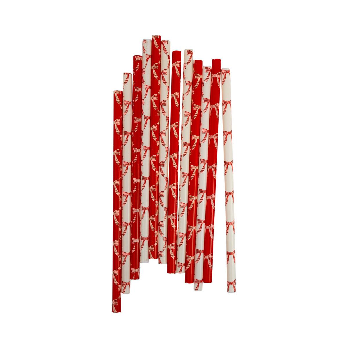 Christmas Bows Reusable Straws - The Preppy Bunny