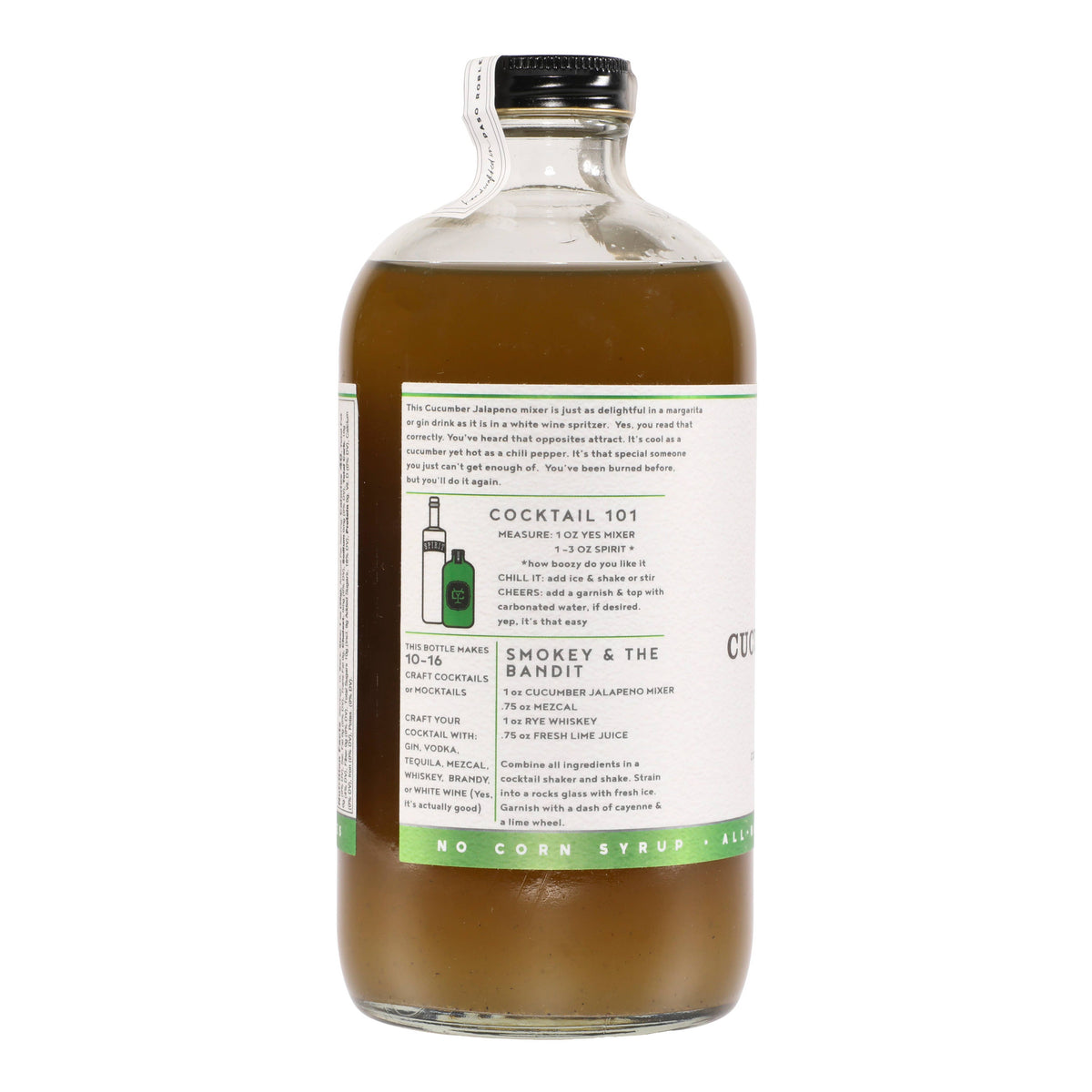 Cucumber Jalapeno Cocktail Mixer - The Preppy Bunny