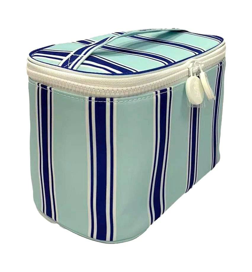 Kit Case - Tidal Stripe - 2 colors available - The Preppy Bunny