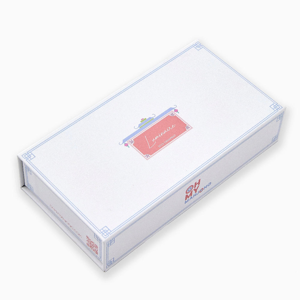 2025 Luminaire Mahjong Ornament - The Preppy Bunny