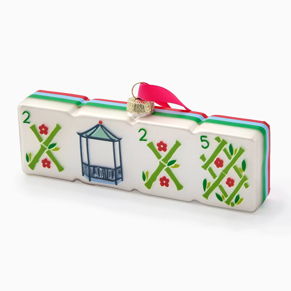 2025 Taylor Mahjong Ornament - The Preppy Bunny