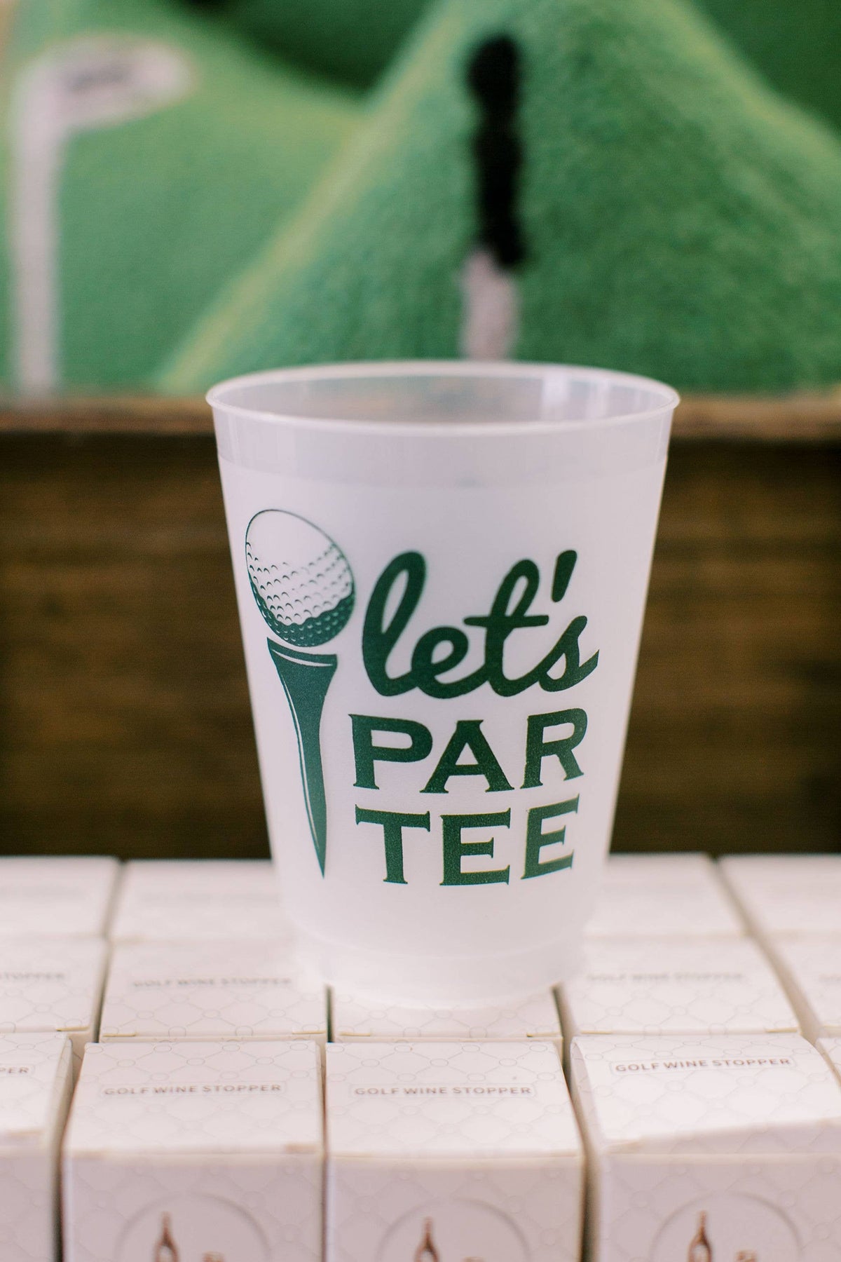 Let&#39;s ParTee Frosted Cups