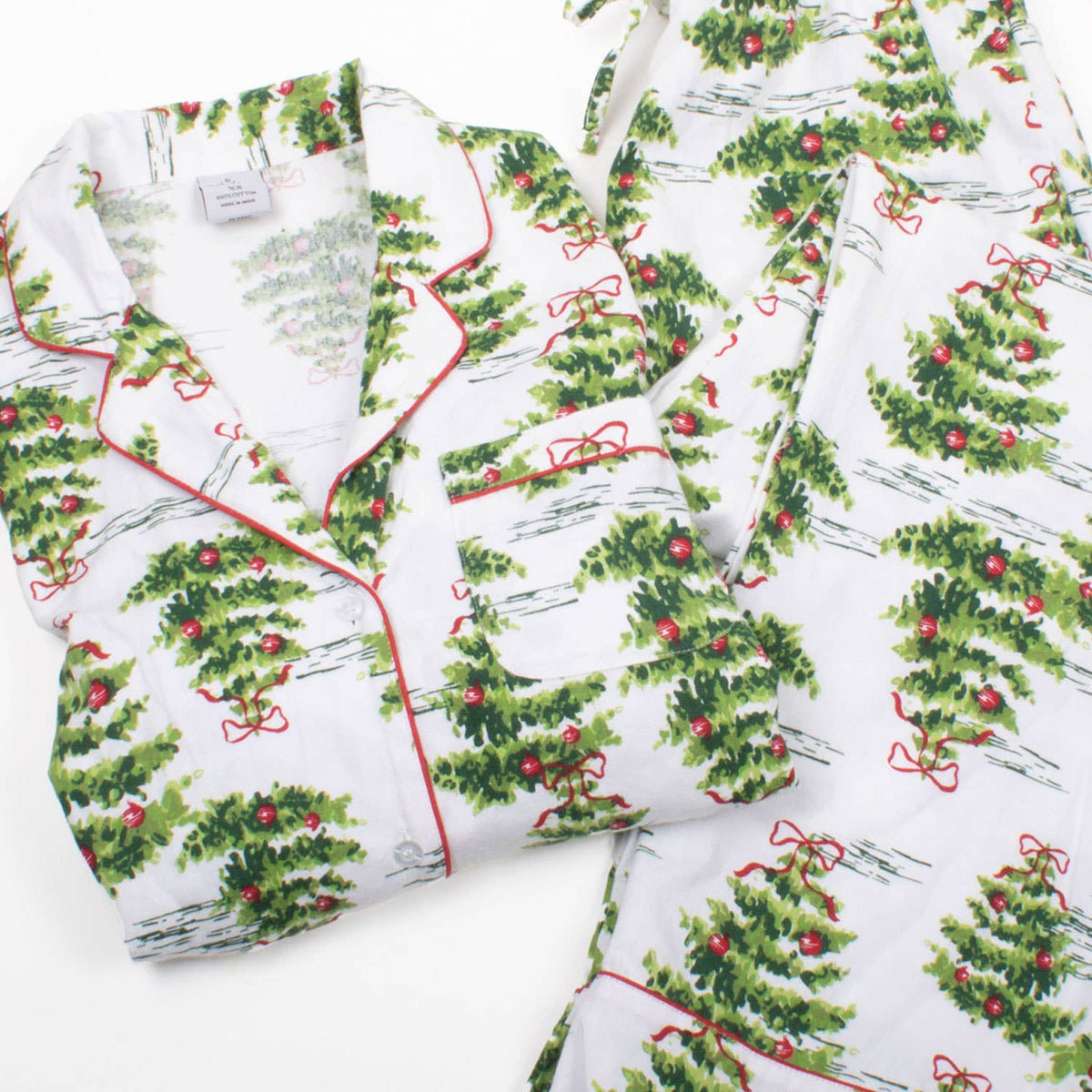 Evergreens Flannel PJ Set