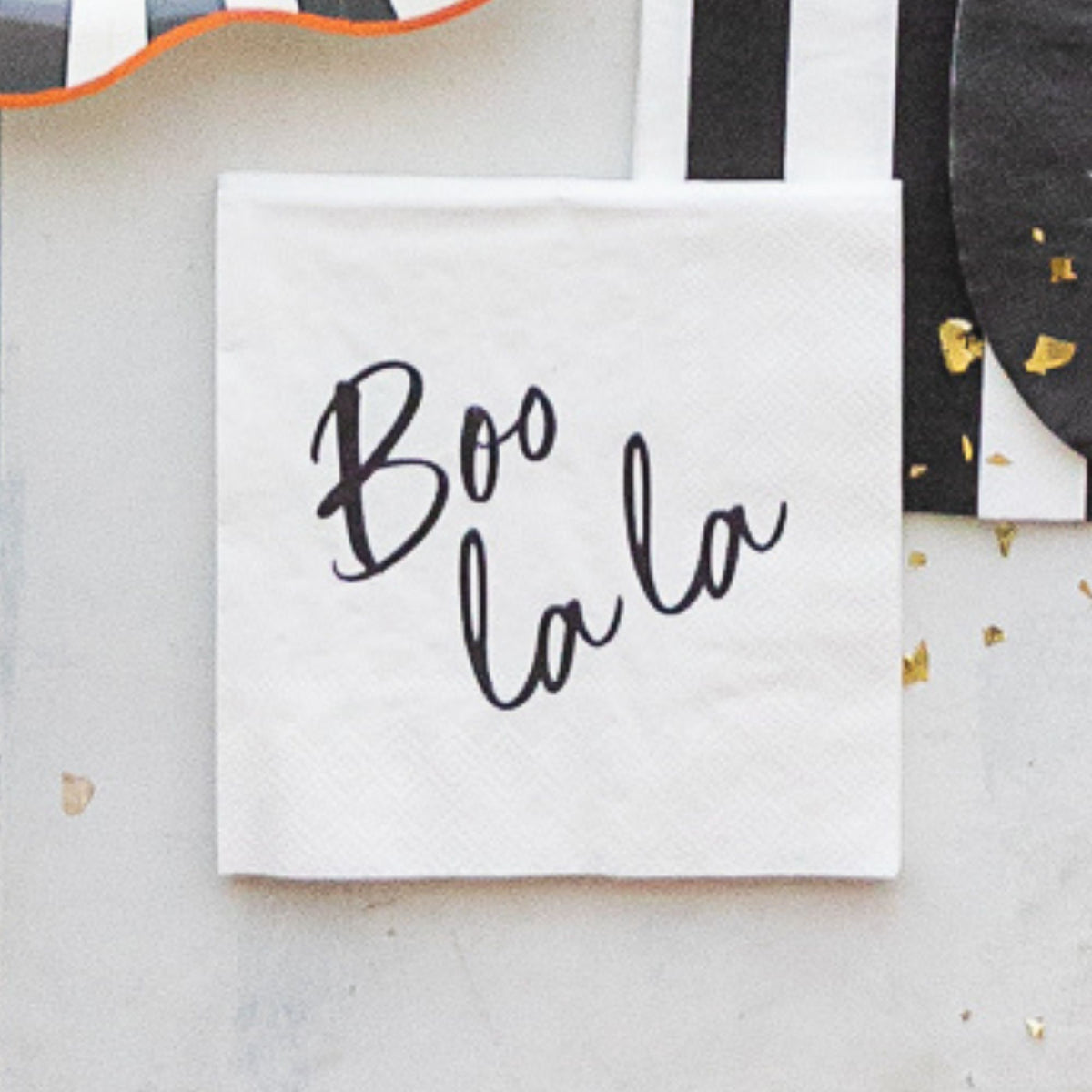 Boo La La Paper Cocktail Napkins