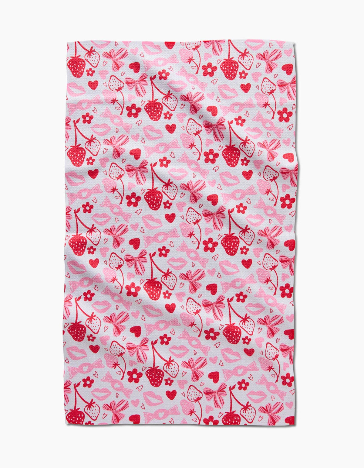 Sweet Valentine Tea Towel by Geometry