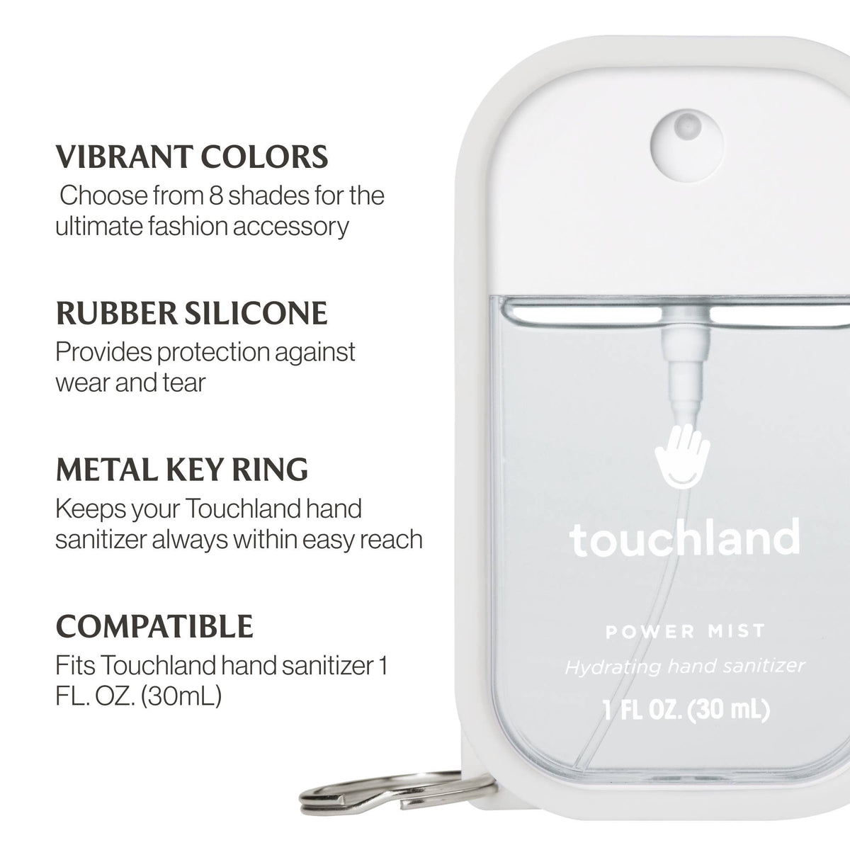 Icy White Hand Mist Case - The Preppy Bunny