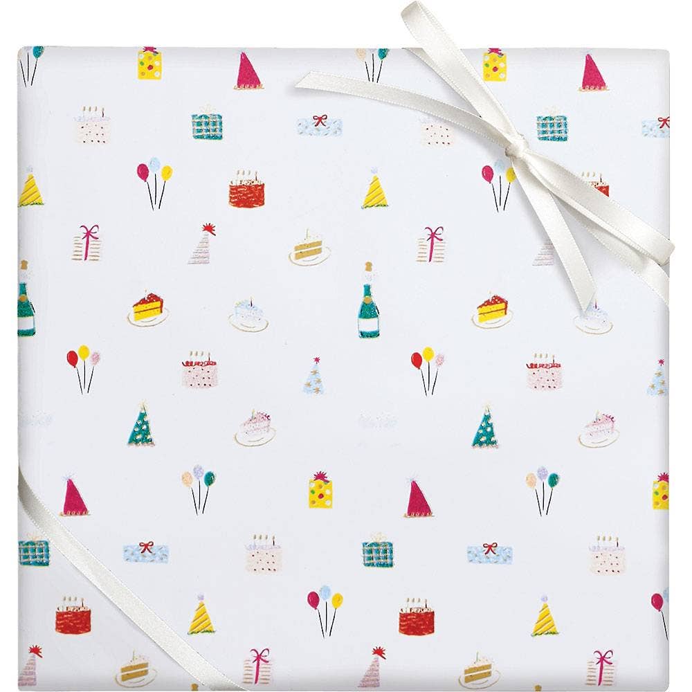 Tiny Birthday Delights Stone Wrapping Paper - The Preppy Bunny