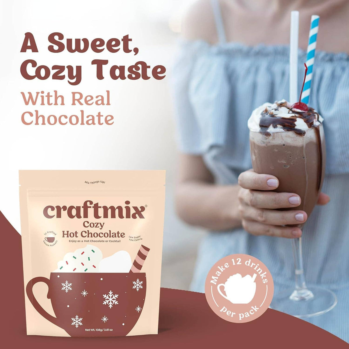 Cozy Hot Chocolate & Cocktail Mixer