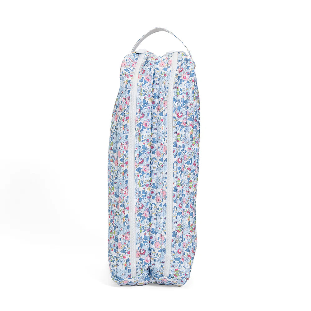 Quilted Boot Bag in Bridgehampton Floral - The Preppy Bunny