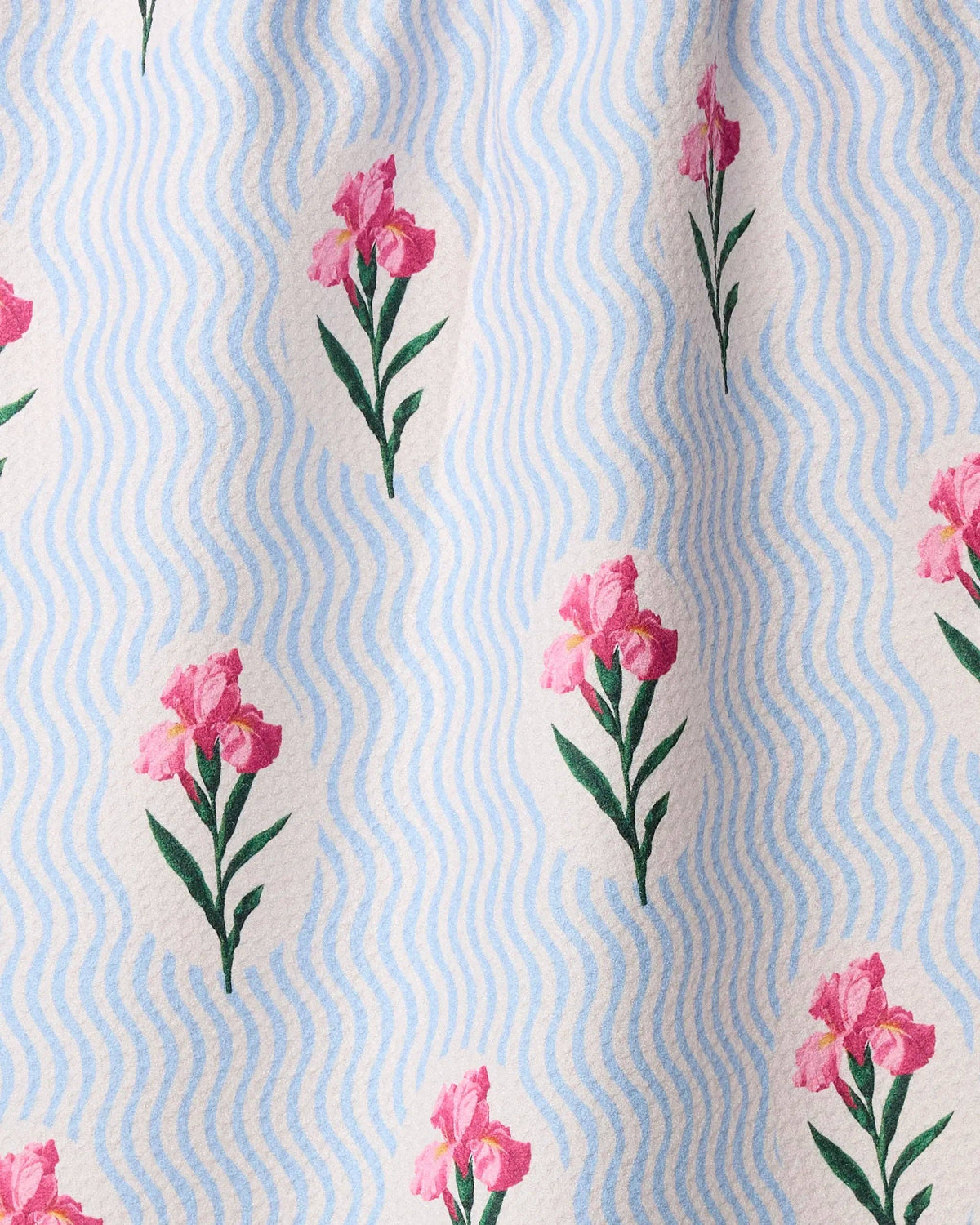 Spatial Bloom Tea Towel by Geometry