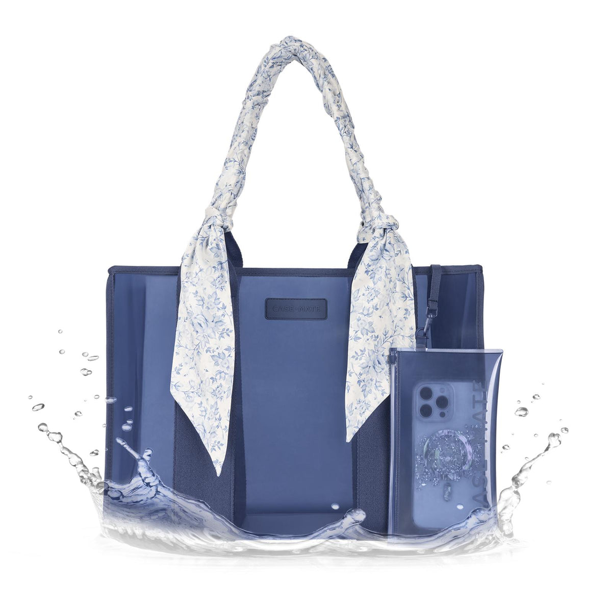 Case-Mate Something Navy Twilly Jelly Tote Bag - The Preppy Bunny
