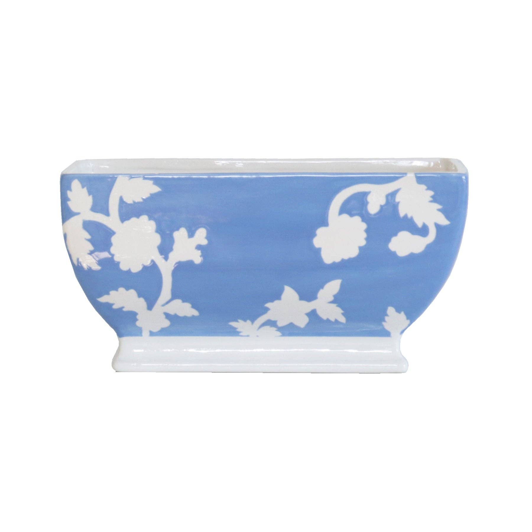 Chinoiserie Dreams Planter - French Blue - The Preppy Bunny