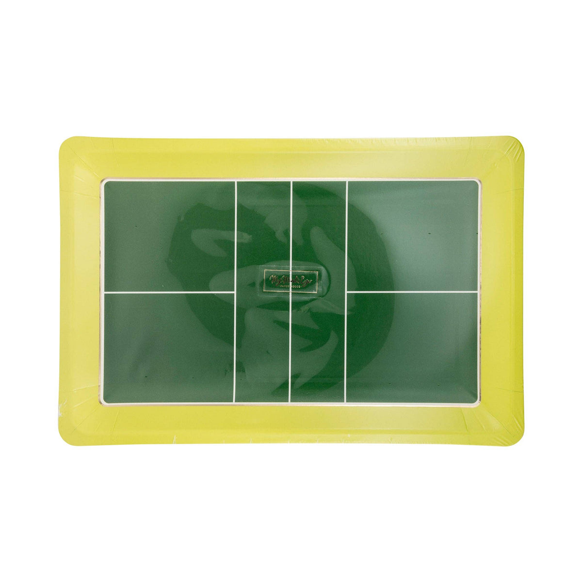 Pickleball Court Paper Plates - The Preppy Bunny