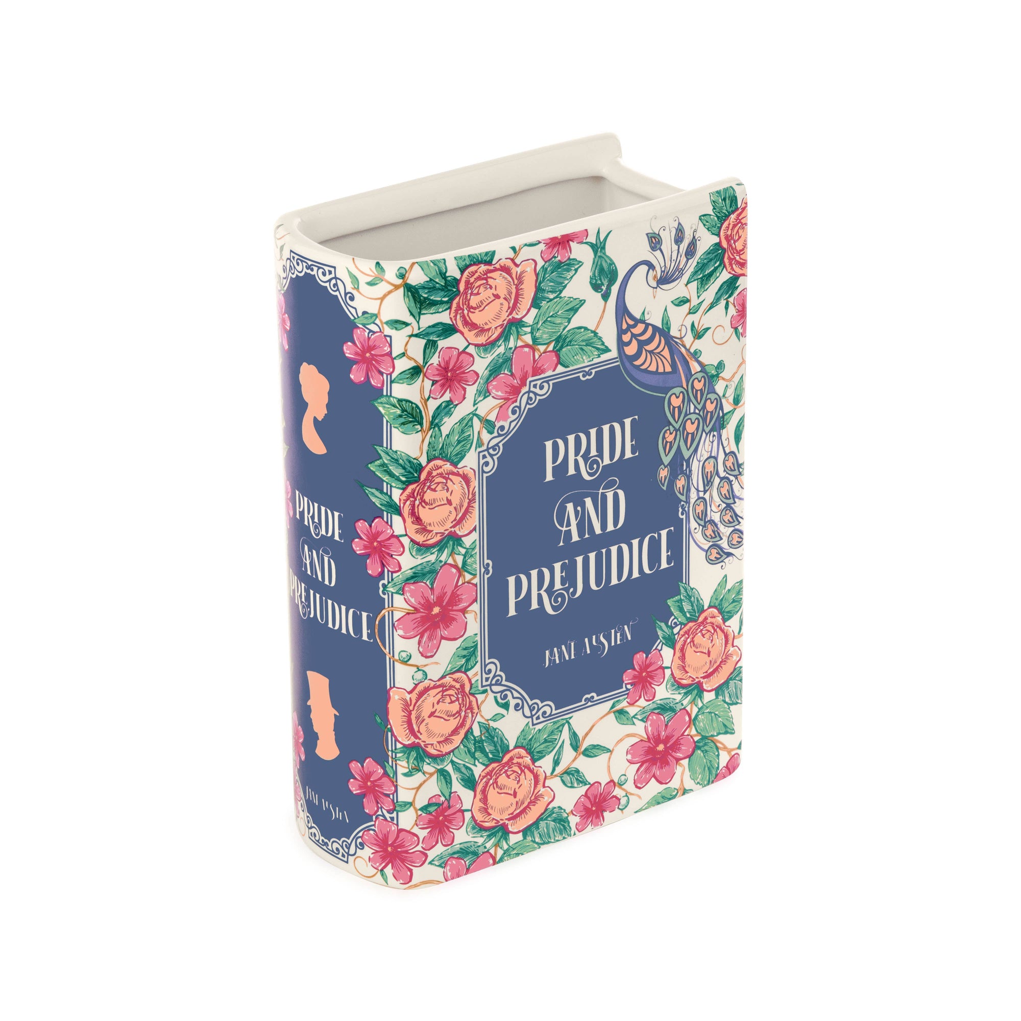 Large Book Vase, Pride and Prejudice - The Preppy Bunny