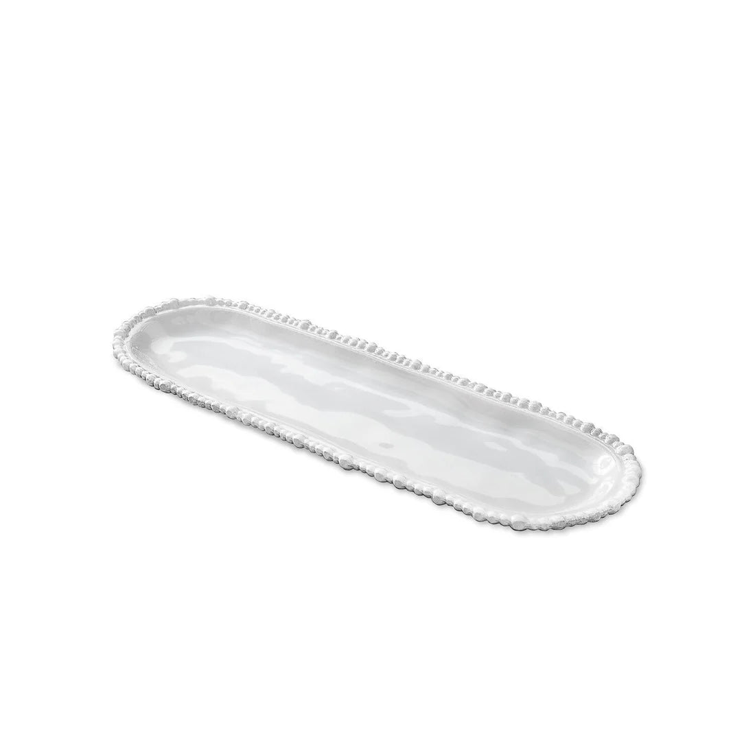 VIDA Alegria Medium Baguette Platter in White - The Preppy Bunny